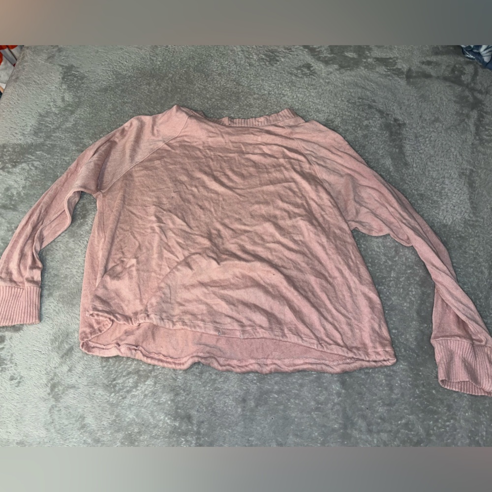 pink sweater